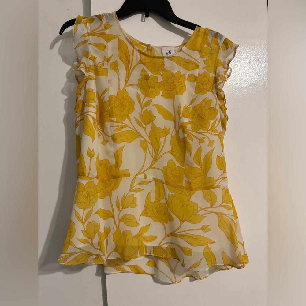 Cabi floral top